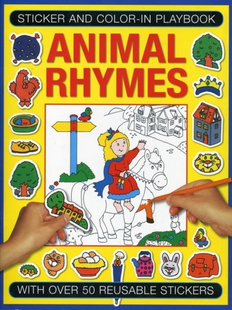 Sticker and Colour-in Playbook: Animal Rhymes