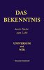 DAS BEKENNTNIS
