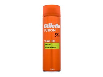 Gillette Gel na holení Fusion Sensitive Almond Oil (Shave Gel) 200 ml man