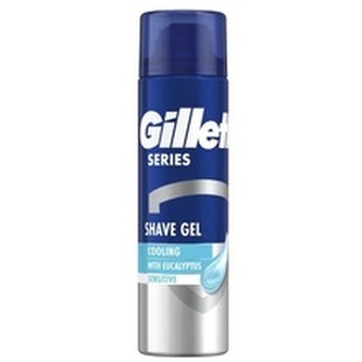 Gillette Chladivý gel na holení Series Sensitive Eucalyptus (Cooling Shave Gel) 200 ml man