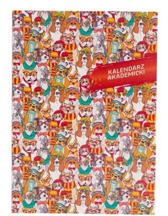 Kalendarz akademicki 2020/21 A5 Tygodniowy PCV Psy