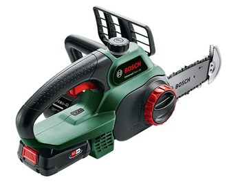 BOSCH UniversalChain 18, akumulátorová řetězová pila, 18 V, lišta 20 cm, rychlost řezu 4.5 m/s