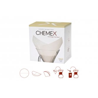Oxalis Papírový filtr pro Chemex neskládaný FP-1 (100 ks)