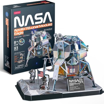 Puzzle 3D Zvířecí kamarádiollo 11 Lunar Module Eagle - 93 dí