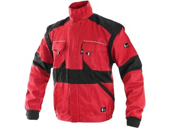 Blůza CXS LUXY DIANA, dámská, červeno-černá, vel. 46