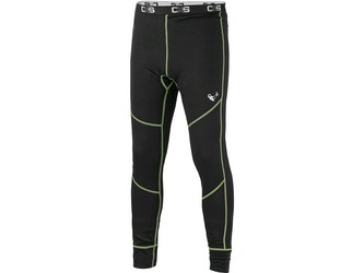 Dětské funkční spodky REWARD, černo-zelené, vel. 16