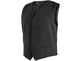 Pánská vesta pro číšníky, černá, vel. 46