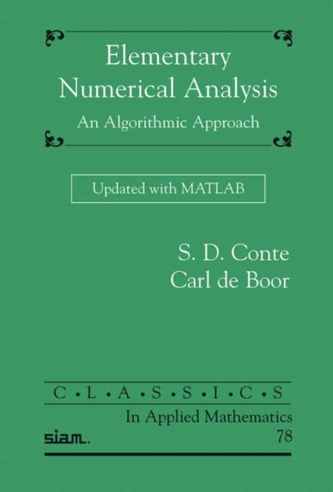Elementary Numerical Analysis