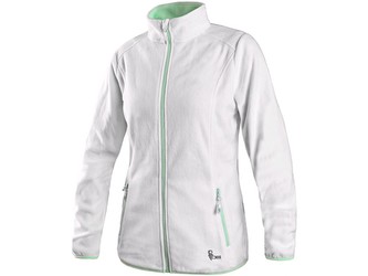 Mikina CXS GRANBY LADY, dámská, bílo - zelená, vel. 3XL