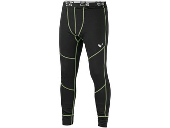 Pánské funkční spodky REWARD, černo-zelené, vel. M