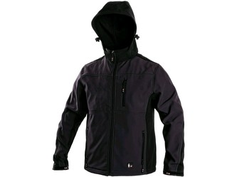 Pánská bunda FRANCISCO, šedo-černá, vel. 4XL