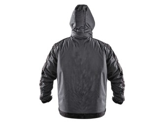 Bunda CXS IRVINE, zimní, pánská, šedo-černá, vel. 4XL