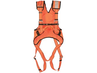 Postroj s výstražnou vestou P-30 HV+, oranžový, vel. M - XL