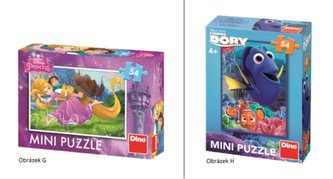 Puzzle mini Disney rozprávky