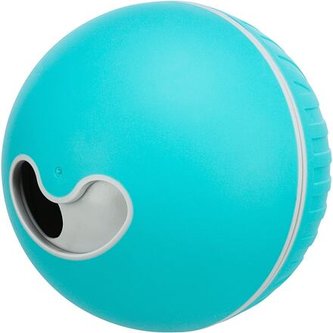 Snack Ball, míček na pamlsky 7,5 cm, plast, tyrkysová