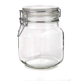 Dóza sklenice patentní 1L  SUPER VALUE