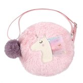 Torebka na ramię pluszowa Unicorn