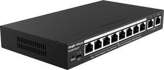 Ruijie RG-ES210GC-LP Smart mananged PoE switch, 8x PoE Ruijie RG-ES210GC-LP Smart mananged PoE switch, 8x PoE