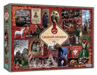 Puzzle 1000 Klub Książki: Charles Dickens