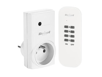 Zásuvka bezdrátová REBEL URZ1225-3 1+1