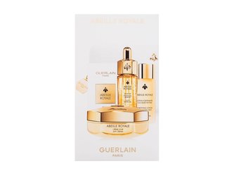 Guerlain Abeille Royale denní pleťový krém Abeille Royale Day Cream 50 ml + pleťové tonikum Abeille Royale Fortifying Lotion With Royal Jelly 40 ml + pleťový olej Abeille Royale Advanced Youth Watery Oil 15 ml + pleťové sérum Abeille Royale Double R Serum