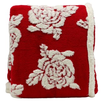 HOME ELEMENTS Beránková deka s jacquard vzorem 150 x 200 cm, 480 GSM