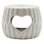 HOME ELEMENTS Aromalampa 8,5 cm, barva bílá