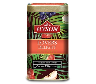 Zelený aromatizovaný čaj Hyson Lovers Delight – 100 g