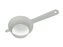 Plastové sítko na čaj s ručkou bílé 10 cm