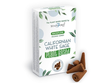 Rostlinné vonné jehlánky "tekoucí dým" Kalifornská bílá šalvěj 12 ks