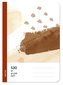 Optys Školní sešit 520 bezdřevý čistý - čokoláda