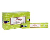 Indické vonné tyčinky Schrinivas Satya Cannabis 15 g