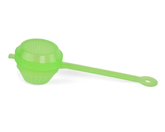 Čajítko plastové zelené 4,5 cm