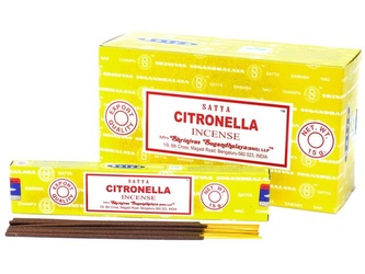 Indické vonné tyčinky Schrinivas Satya Citronella 15 g