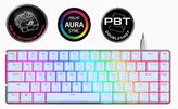 ASUS klávesnice ROG FALCHION ACE Moonlight White, mechanická, USB, US, bílá