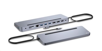 i-tec dokovací stanice USB-C Metal Ergonomic 4K/ 3x Display/ Power Delivery 100W