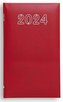 Kalendarz 2024 tygodniowy Standard - czerwony