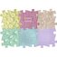 Mata podłogowa sensoryczna Baby Set Pastel 6 elem