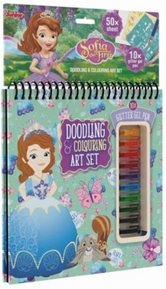 Blok s gelovými pery Sofie První