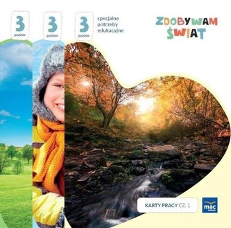 Zdobywam świat. Karty pracy cz.1-3 Poziom 3 Zdobywam świat. Karty pracy cz.1-3 Poziom 3