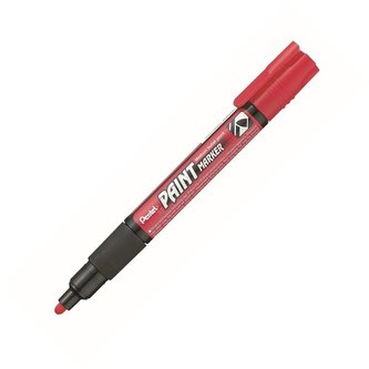 Lakový popisovač Pentel MMP20, červený