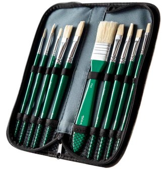 Mont Marte sada štětců č. 0031, 10 ks, pouzdro