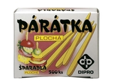 párátka  500ks, plochá, dřevo, pap. krab.