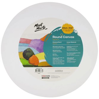 Mont Marte kulaté plátno na rámu, 60cm č.0060, 1ks