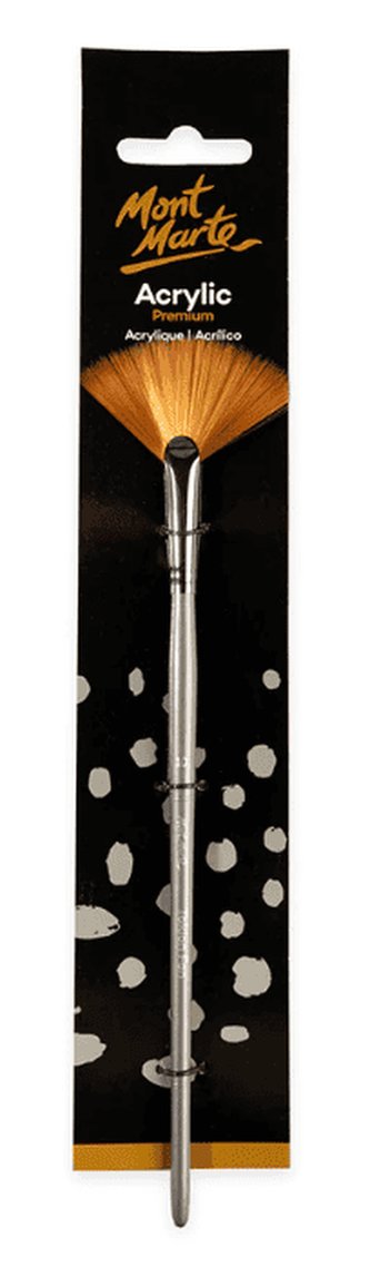 Mont Marte štětec vějíř 10 na akryl PREMIUM č.0047, papírový obal