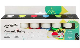 Mont Marte sada barev na sklo a porcelán 6x20ml, č.0023, papírový obal