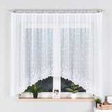 Dekorační oblouková krátká záclona KAROLINA 150 bílá 300x150 cm MyBestHome