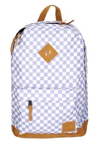 Plecak młodzieżowy Fioletowa szachownica PAUL&CO;