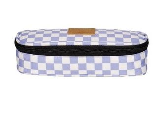 Piórnik z klapką Fioletowa szachownica PAUL&CO;