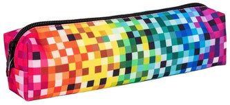 Piórnik saszetka mała 1 zamek Pixi rain HAPPY COLO